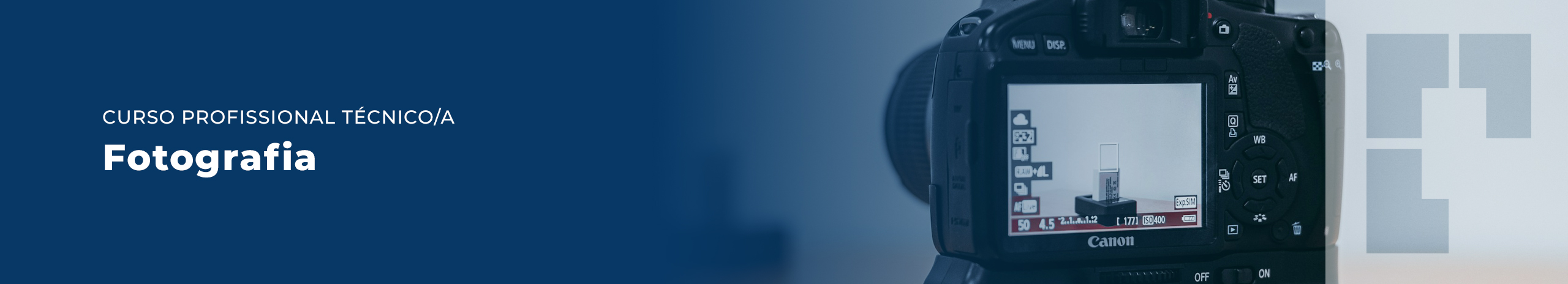 Curso Técnico de Fotografia | ETG - Cursos profissionais